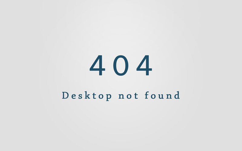 Error Message Screen — Gray, Neutral