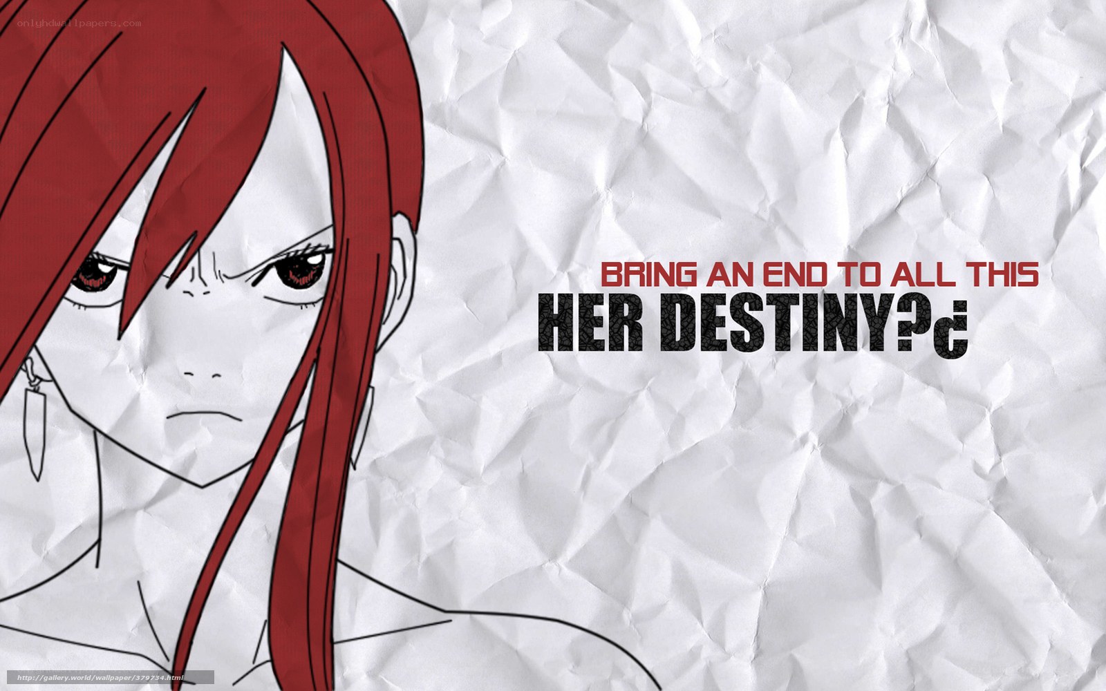 Erza Scarlet Destiny
