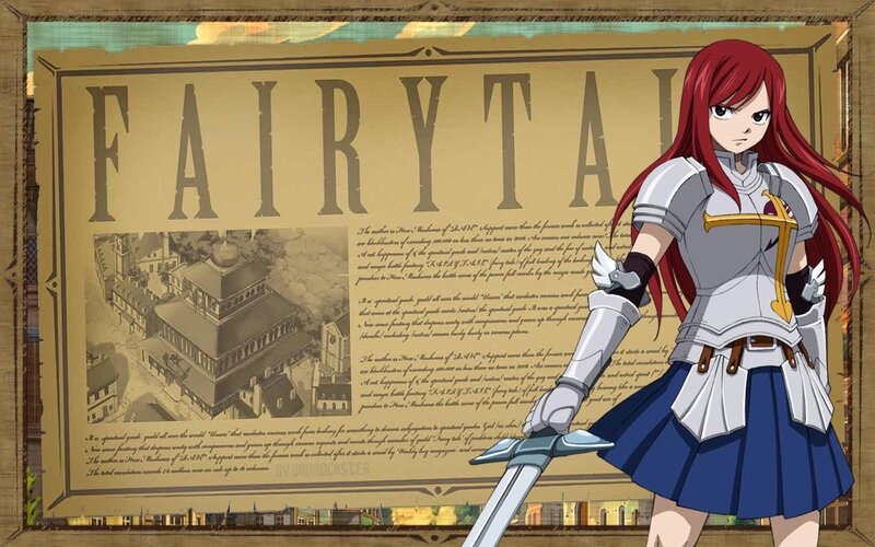 Erza Scarlet from Fairy Tail