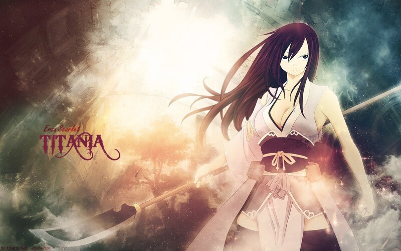 Erza Scarlet from Fairy Tail
