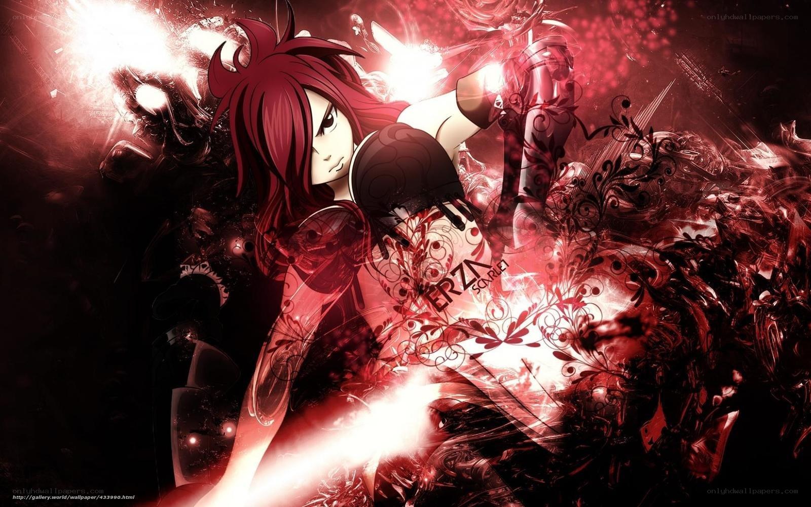 Erza Scarlet in action