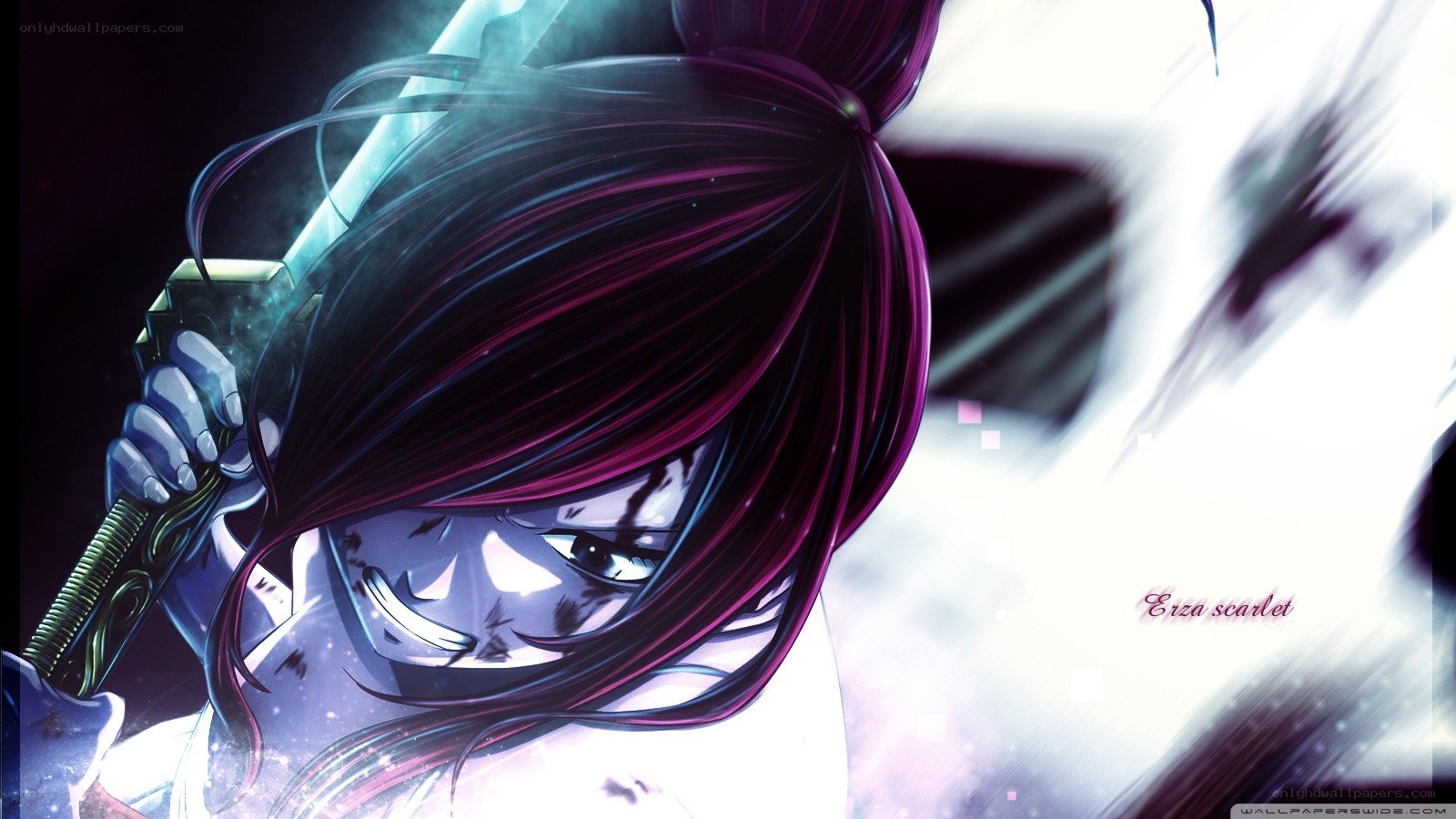 Erza Scarlet in battle