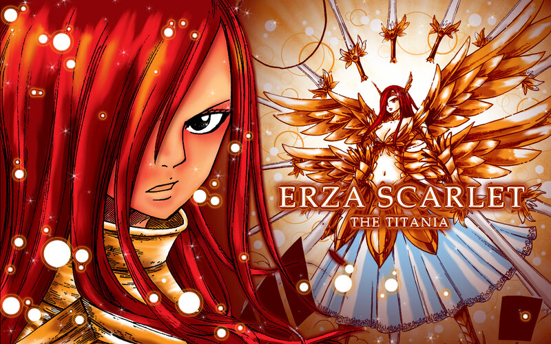 Erza Scarlet the Titania