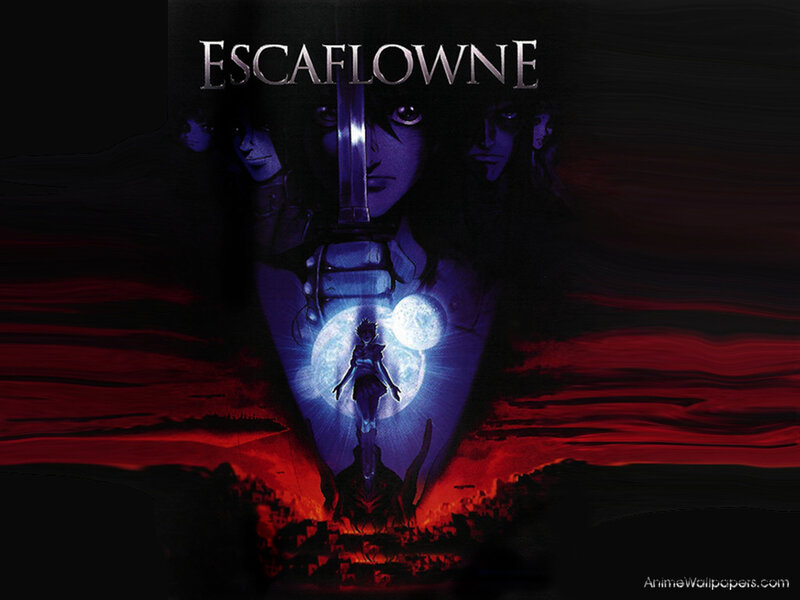 Escaflowne anime poster