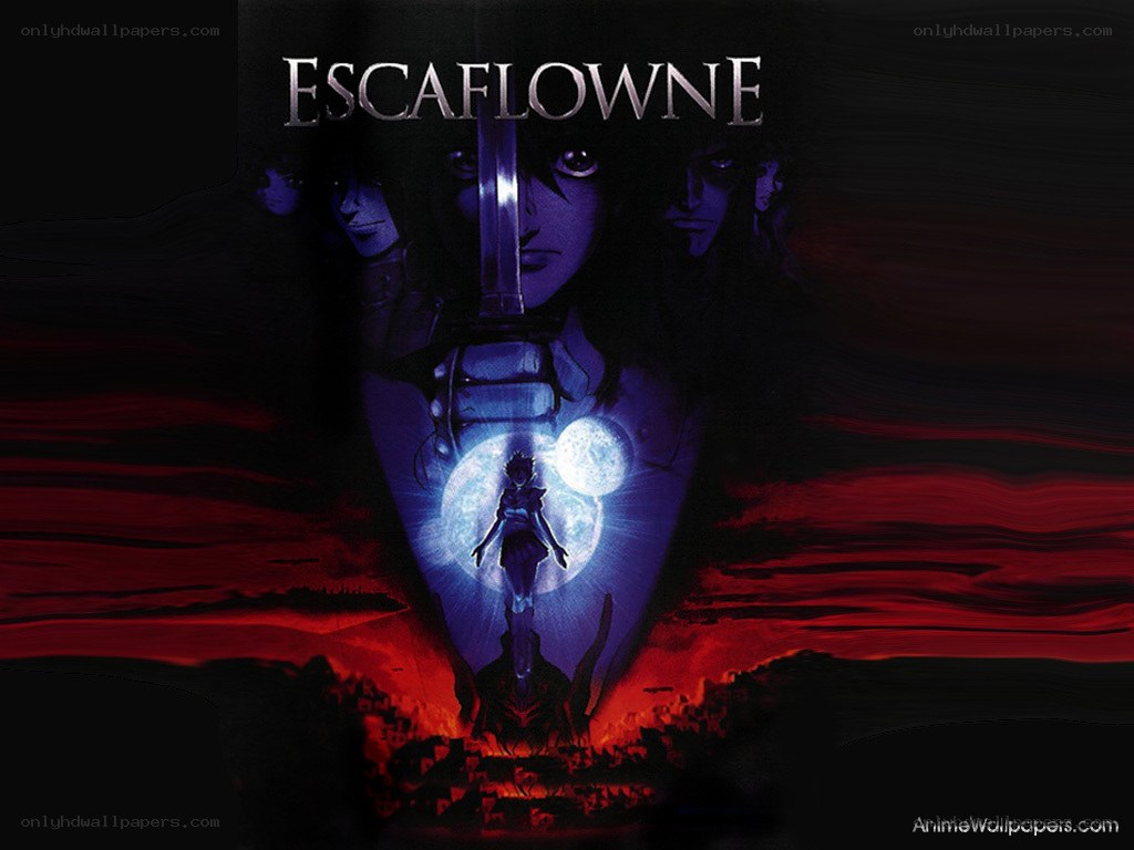 Escaflowne anime poster
