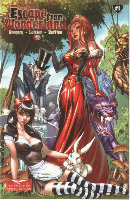 Escape from Wonderland comic cover