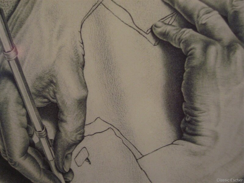 Escher's Drawing Hands