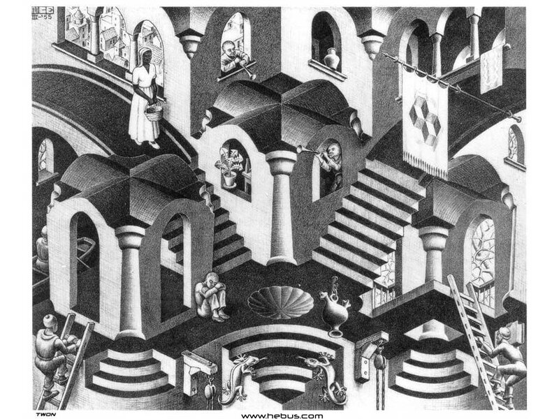 Escher's impossible architecture