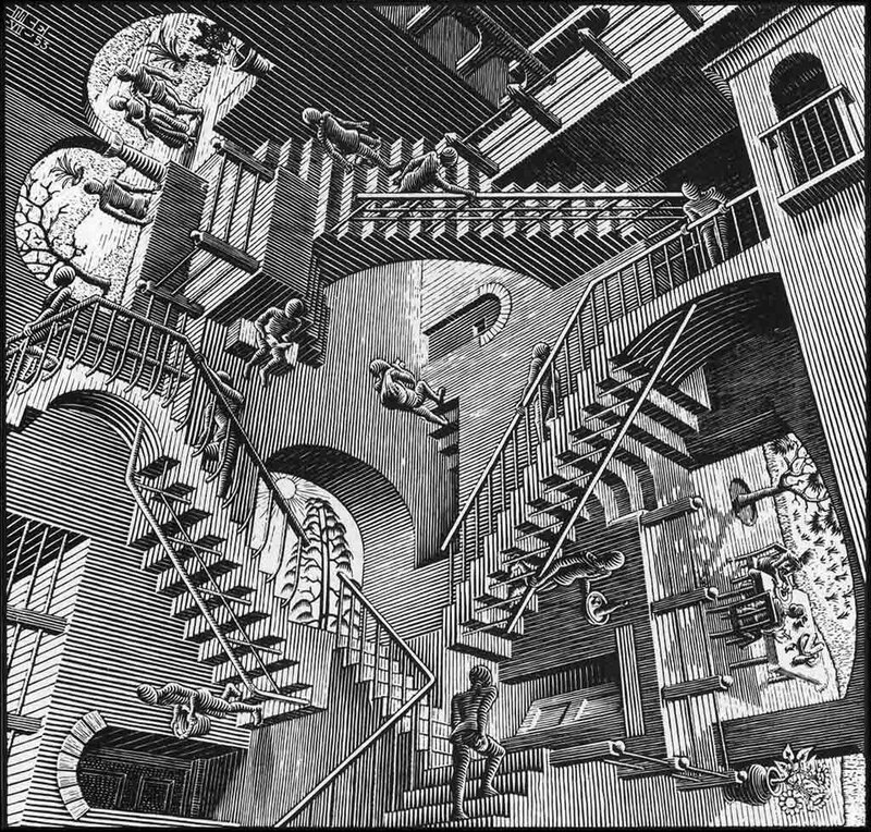 Escher's Relativity