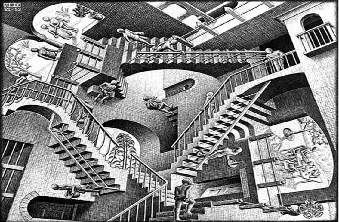 Escher's Relativity