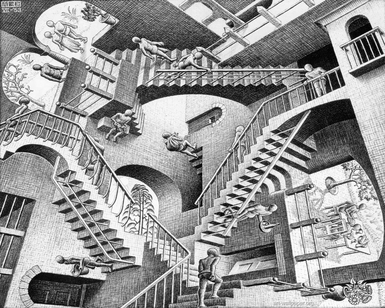 Escher's Relativity