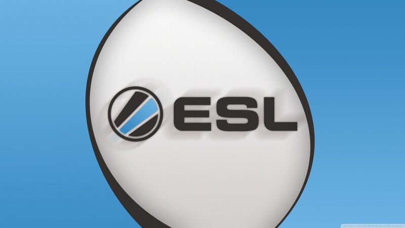 ESL Logo on White Sphere
