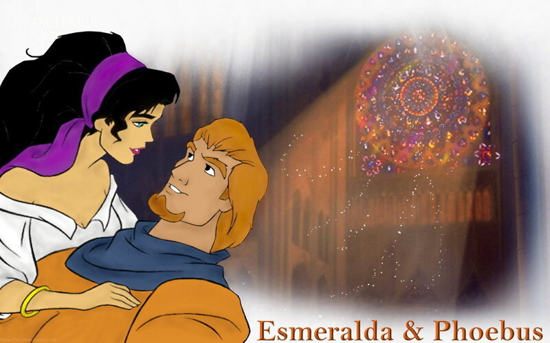 Esmeralda and Phoebus