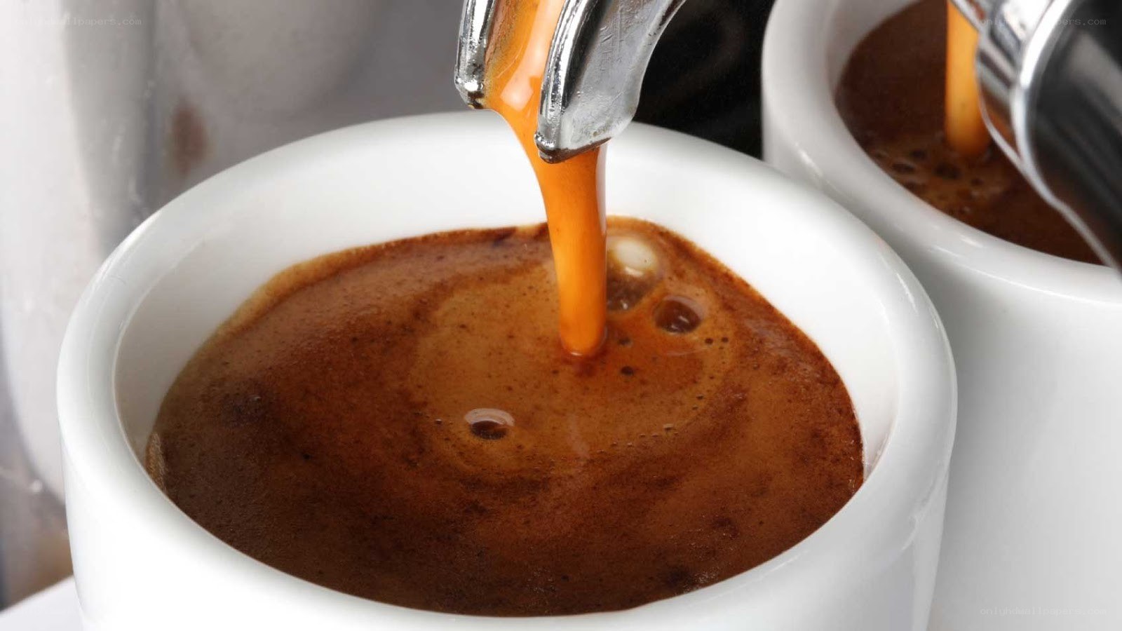 espresso being brewed