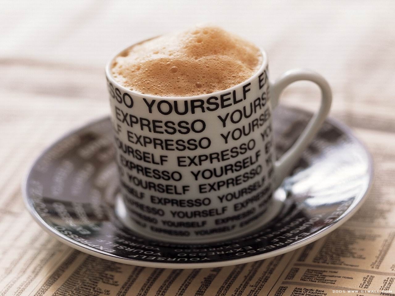 Espresso in a cup