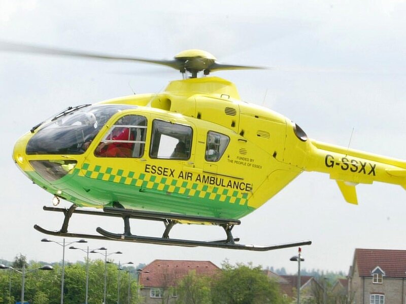 Essex Air Ambulance helicopter