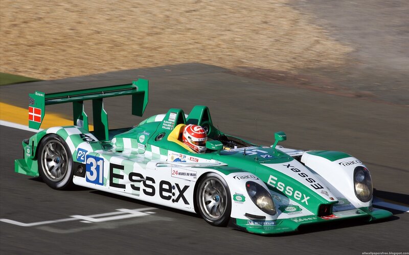 Essex racing car on track