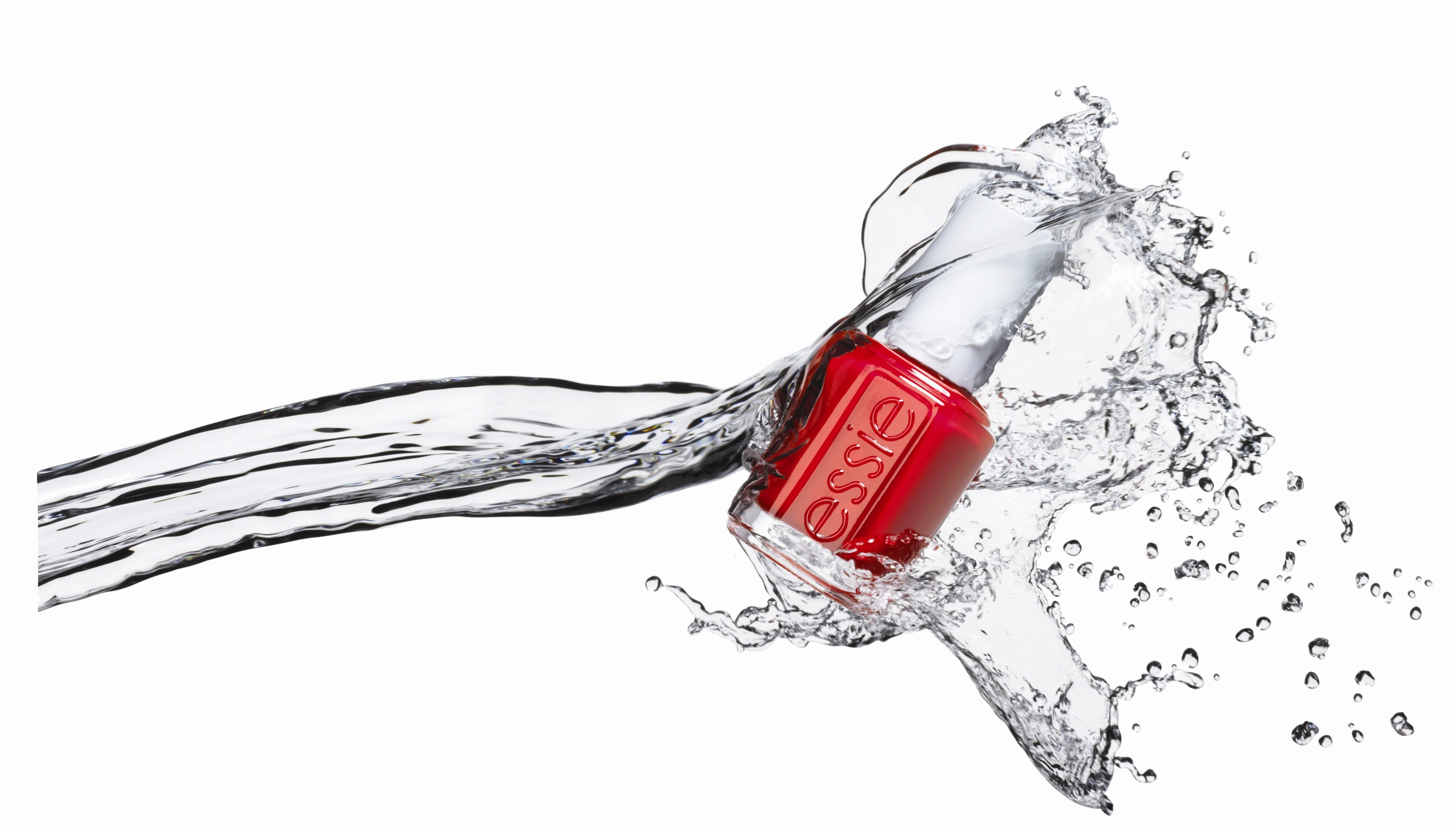 essie nail polish in water