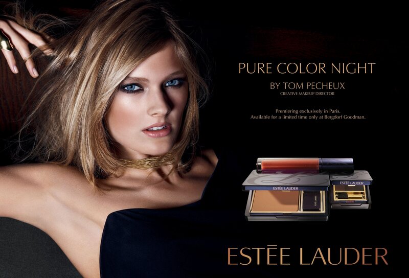 Estee Lauder makeup campaign