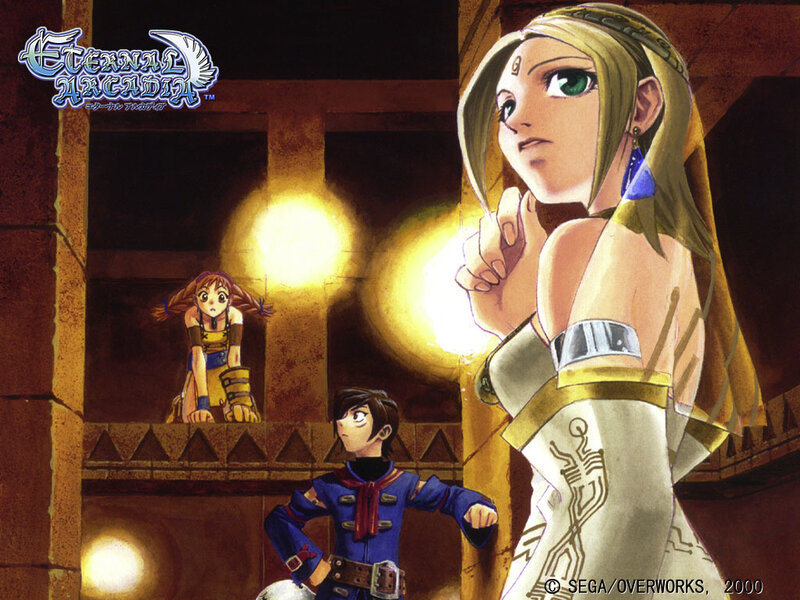 Eternal Arcadia character scene