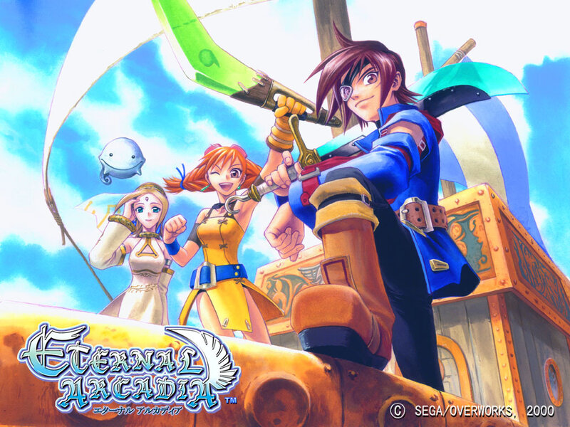 Eternal Arcadia game art