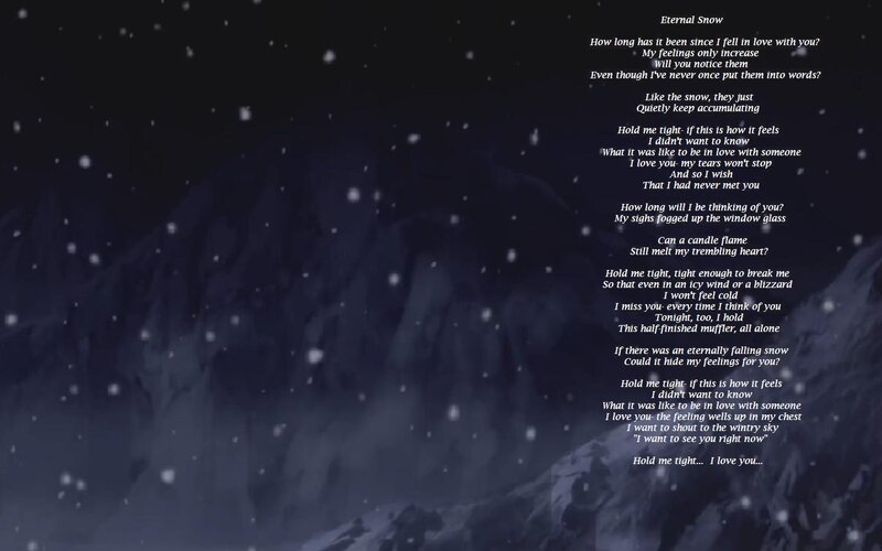 Eternal Snow poem