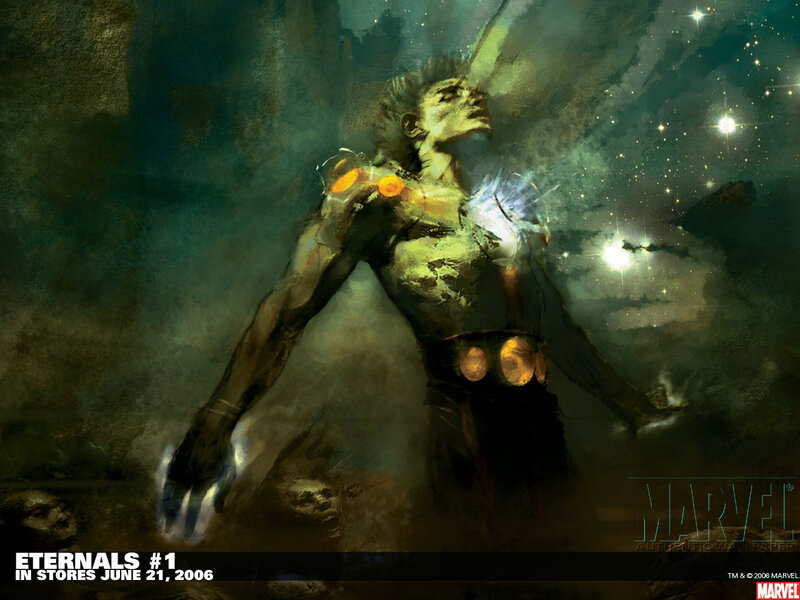 Eternals character concept art