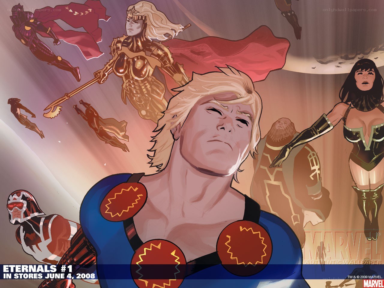 Eternals comic book cover