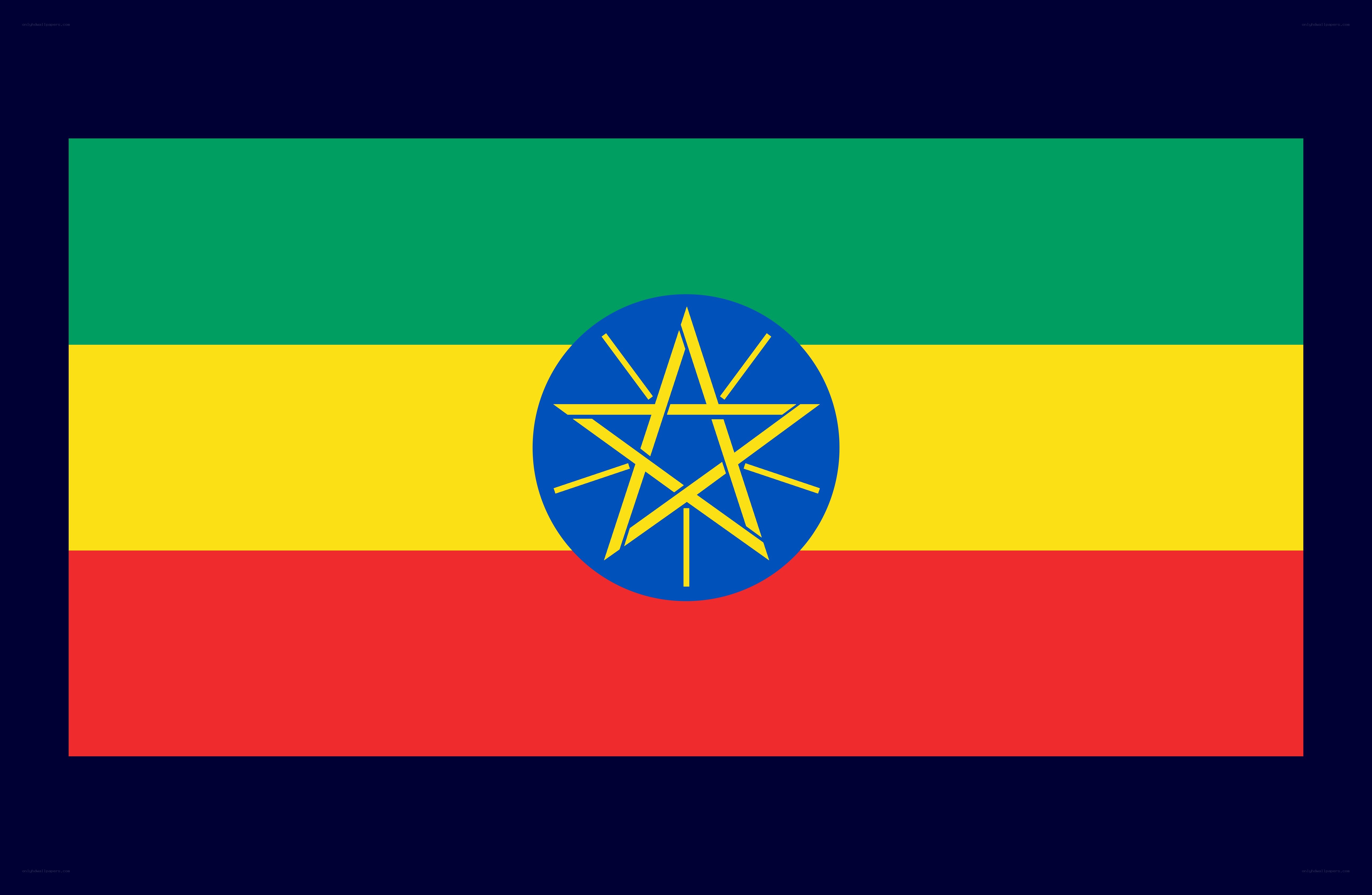 Ethiopian national flag