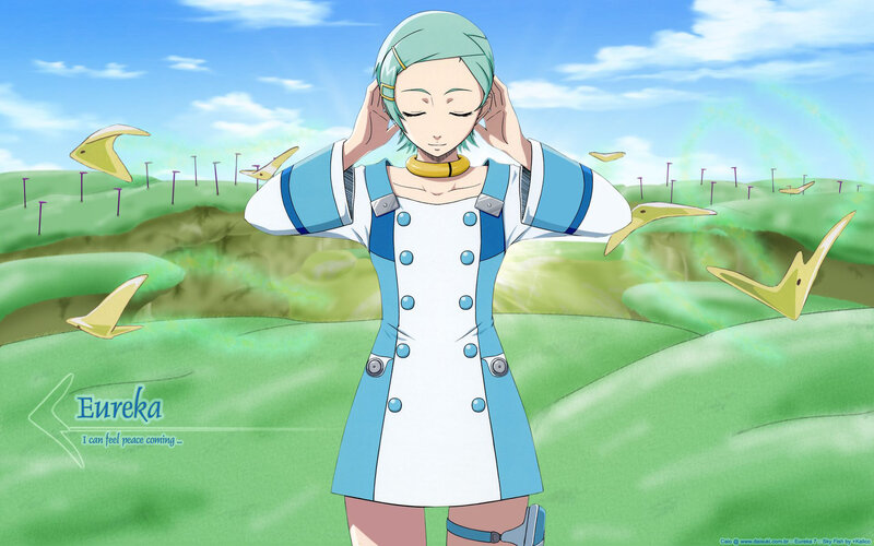 Eureka in a peaceful field