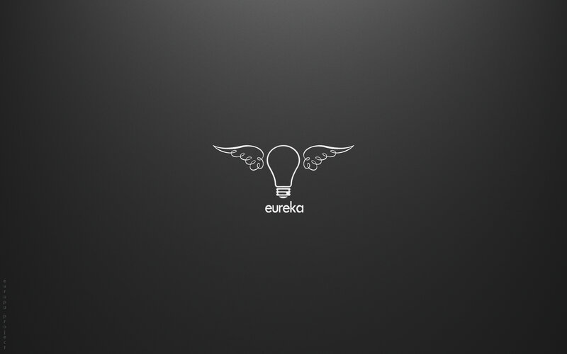 Eureka light bulb logo