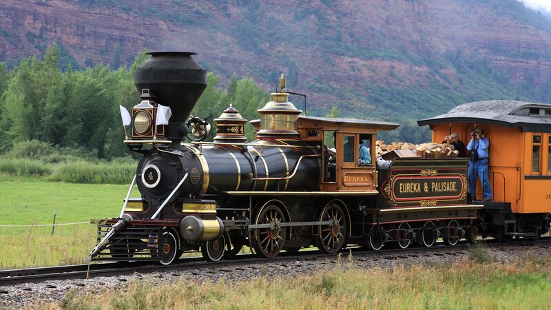 Eureka & Palisade steam train
