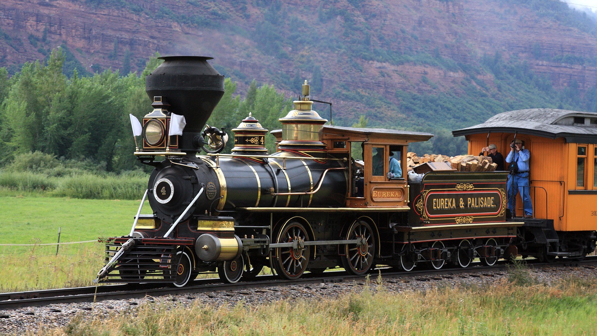 Eureka & Palisade steam train