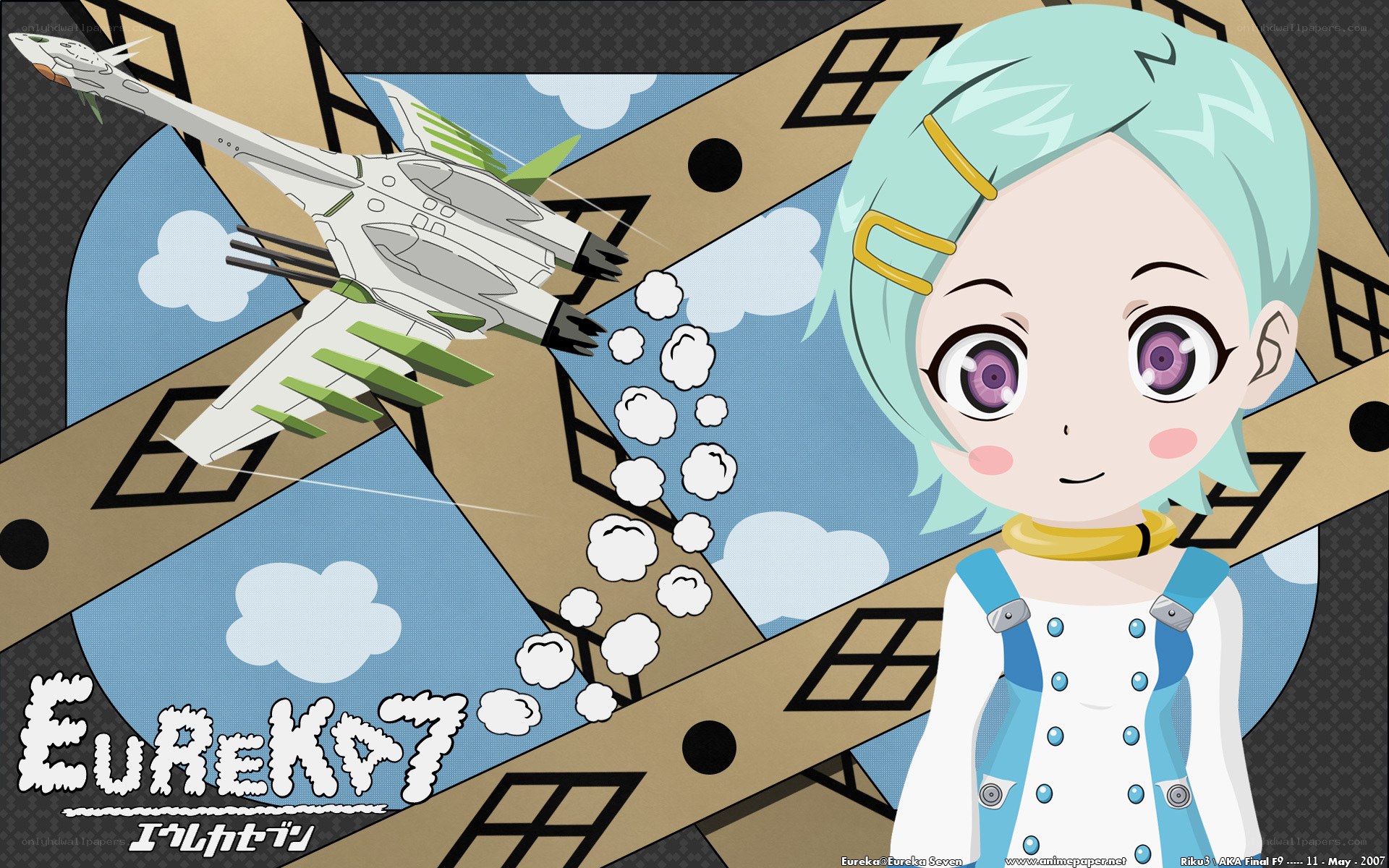 Eureka Seven anime character art