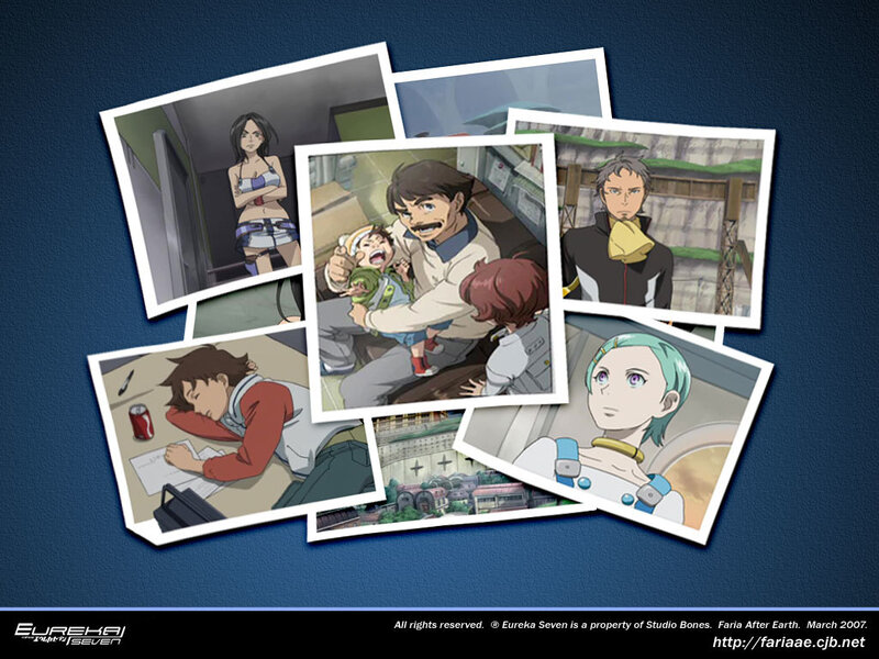 Eureka Seven anime collage