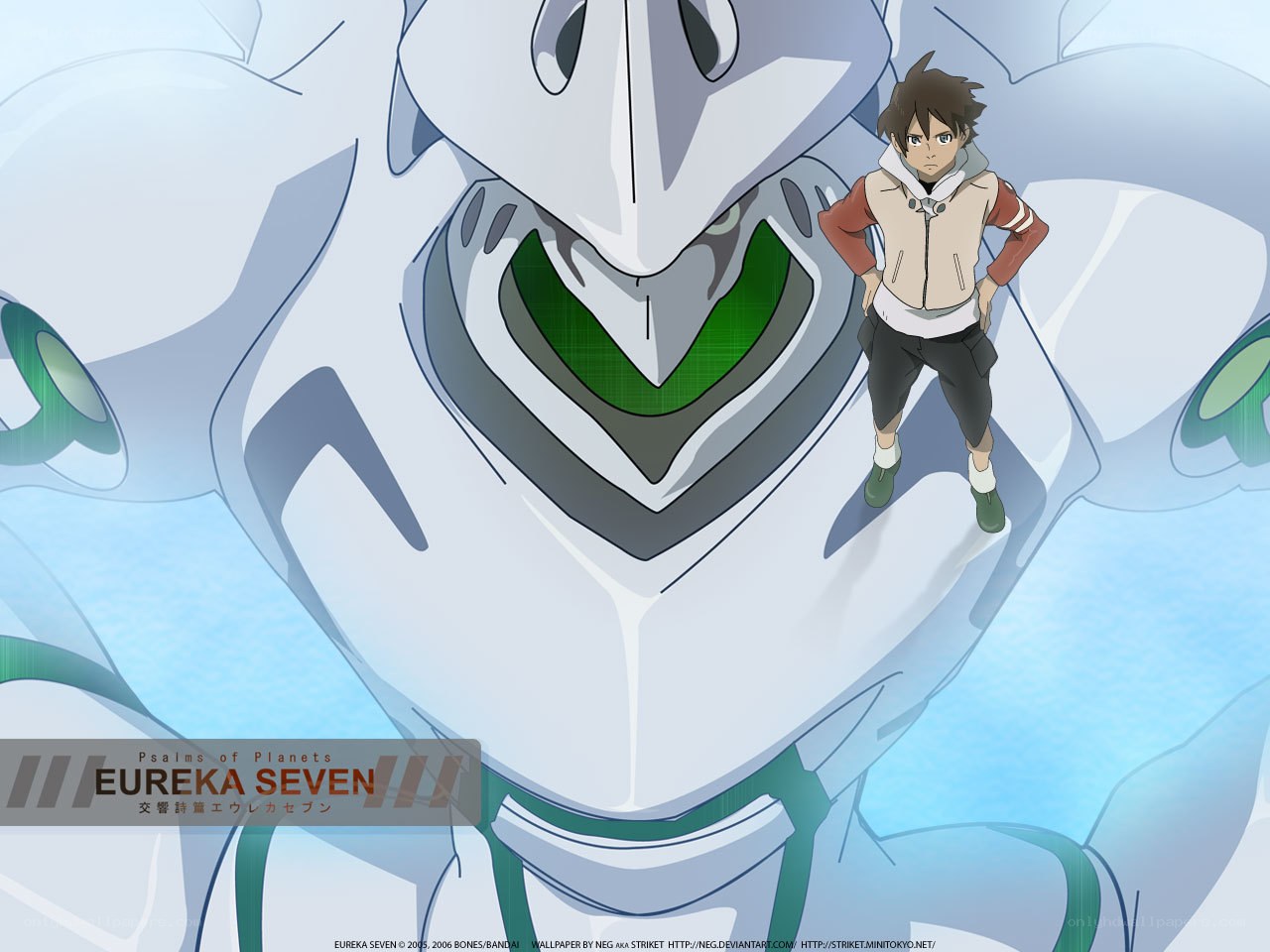 Eureka Seven anime scene