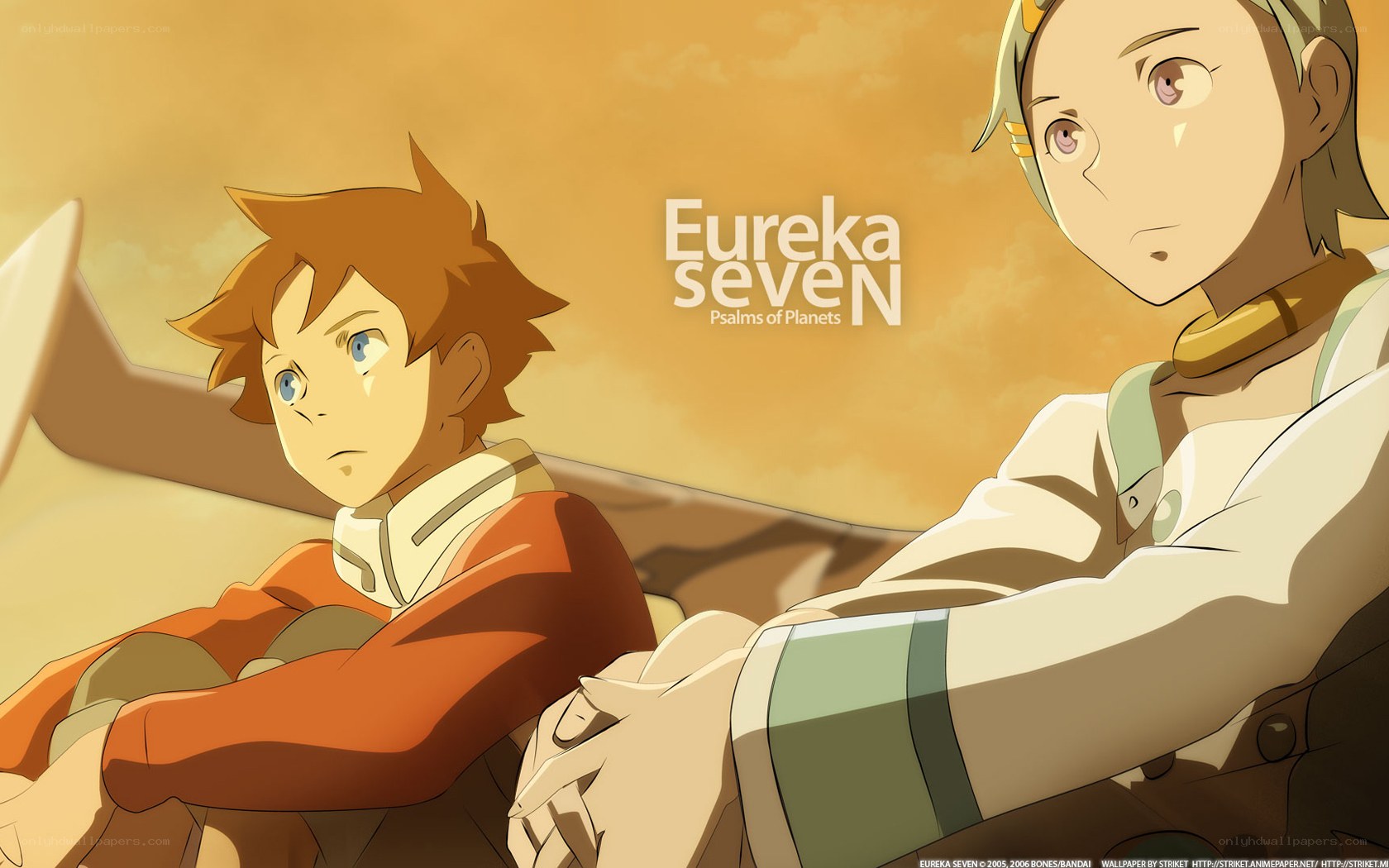 Eureka Seven anime scene