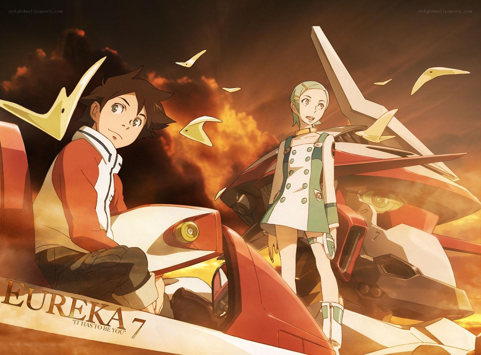 Eureka Seven anime scene