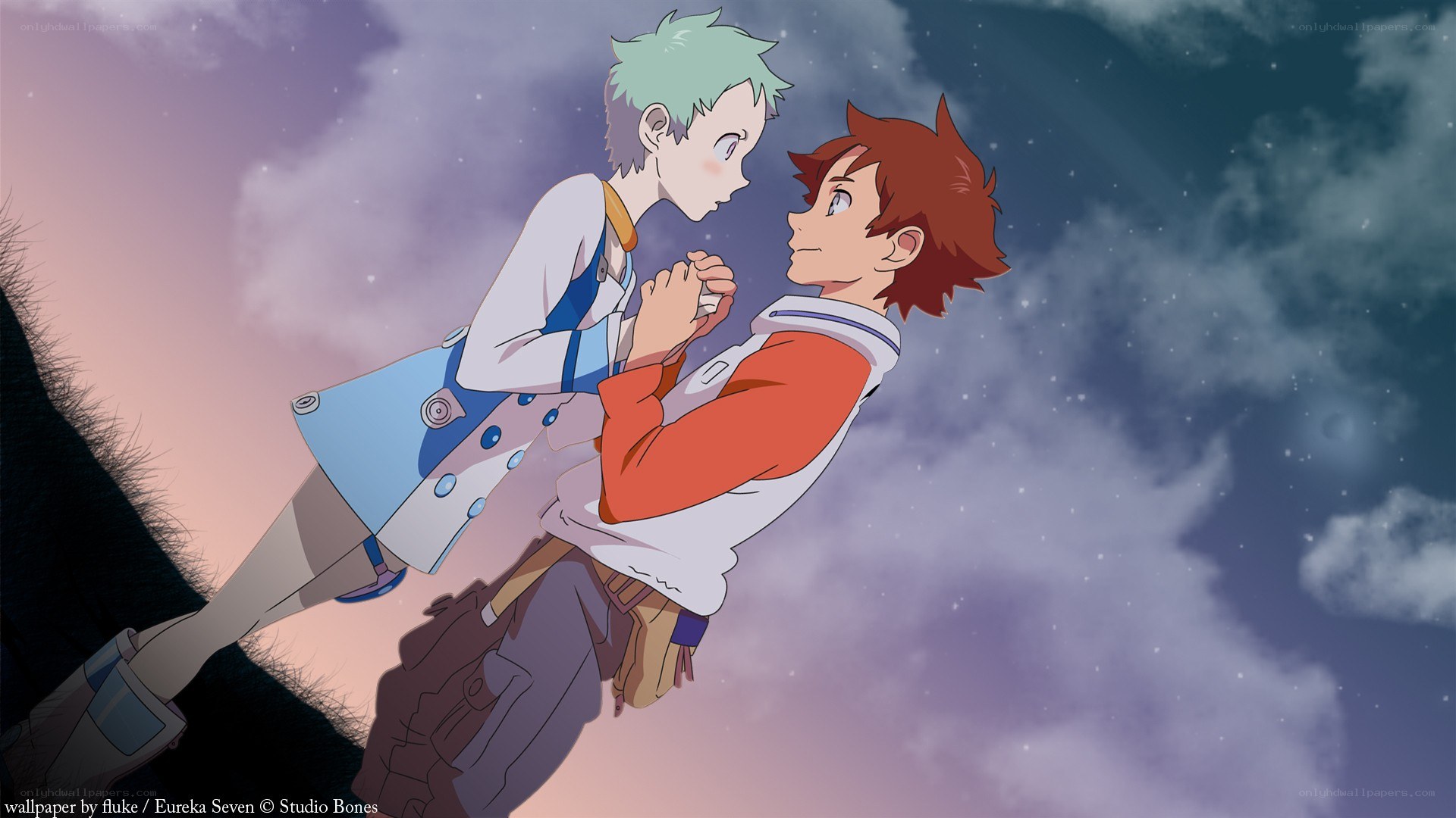 Eureka Seven anime scene