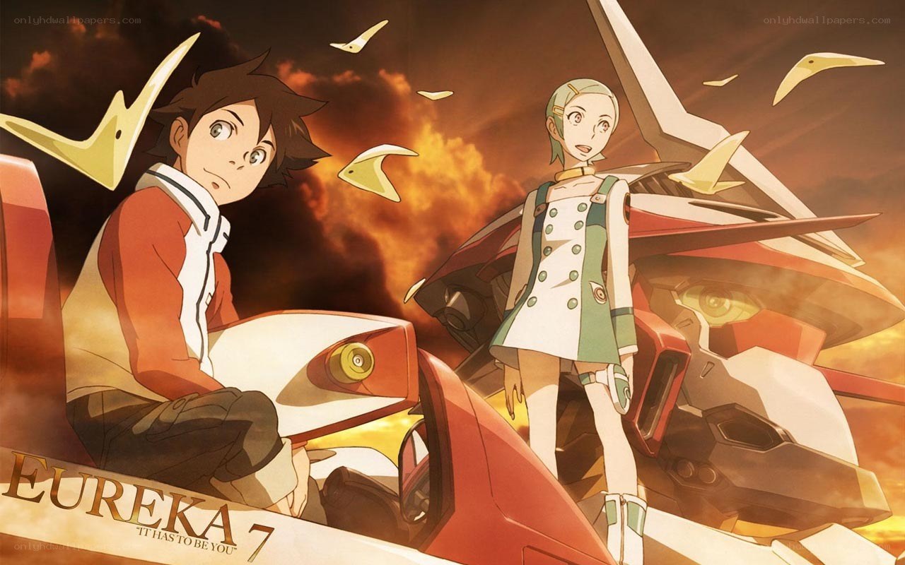 Eureka Seven anime scene