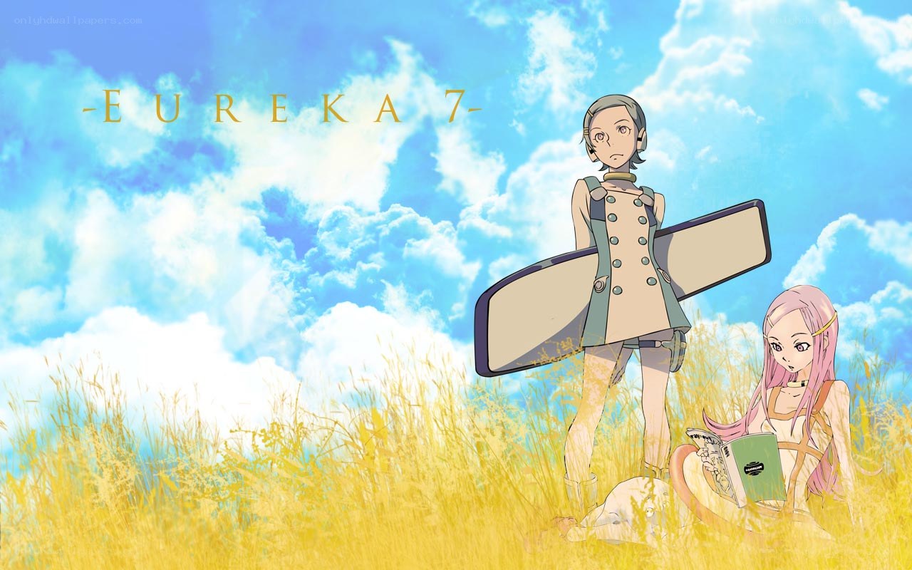 Eureka Seven anime scene