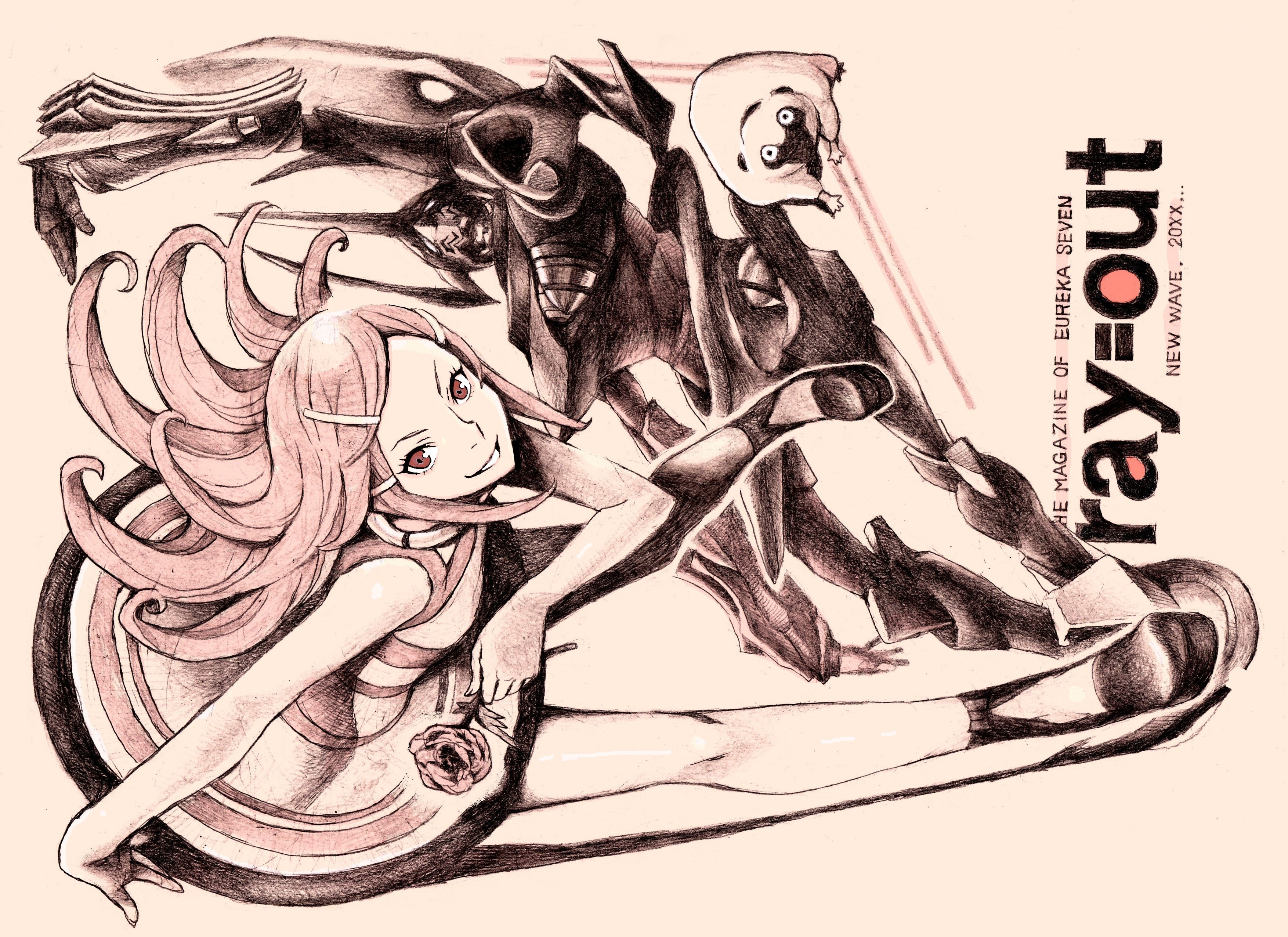 Eureka Seven artwork illustration