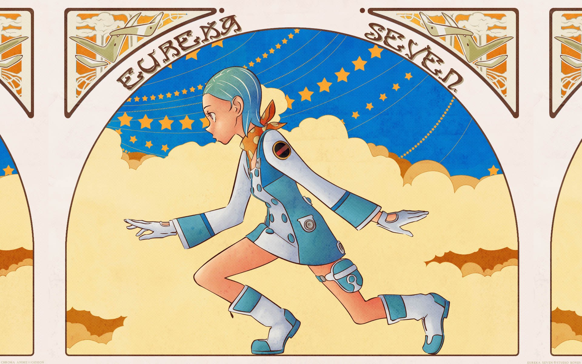 Eureka Seven character art
