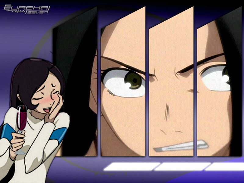 Eureka Seven character collage