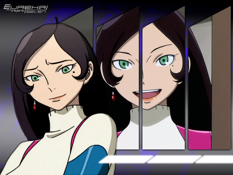 Eureka Seven character collage