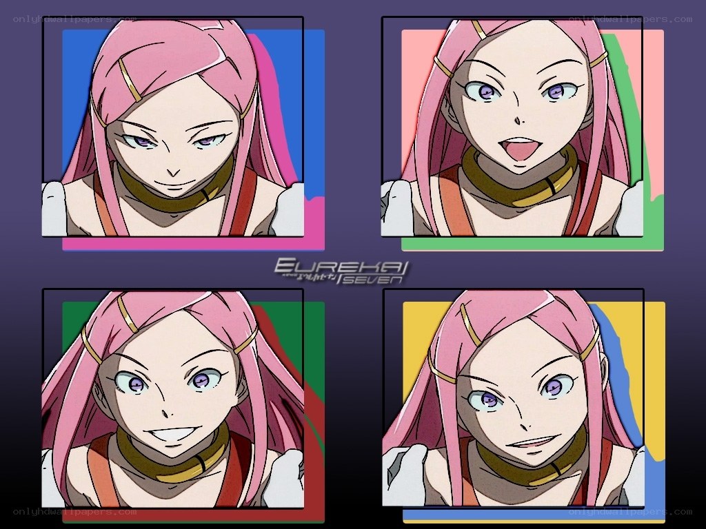 Eureka Seven character expressions