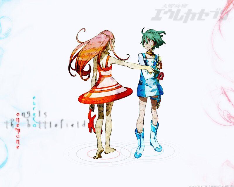 Eureka Seven characters artwork