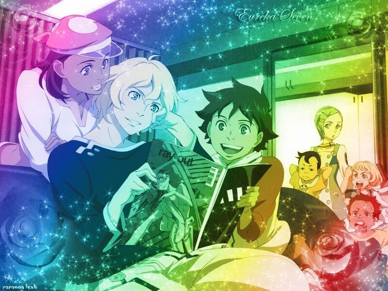 Eureka Seven characters together