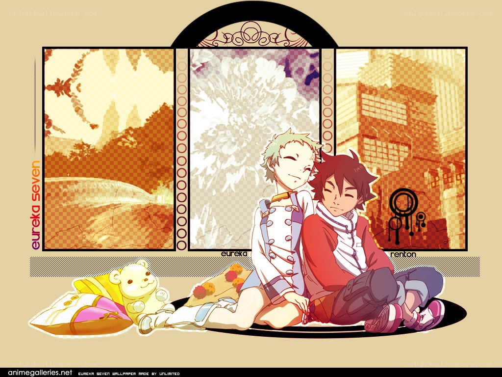 Eureka Seven characters wallpaper