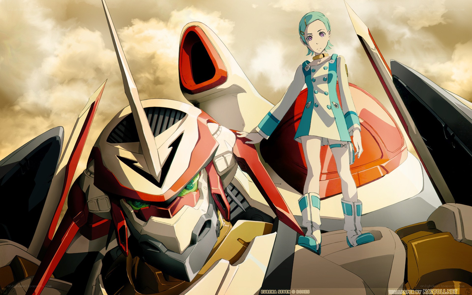 Eureka Seven mecha and pilot